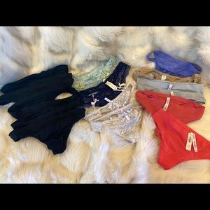 16 pair of thongs some Victoria Secret
